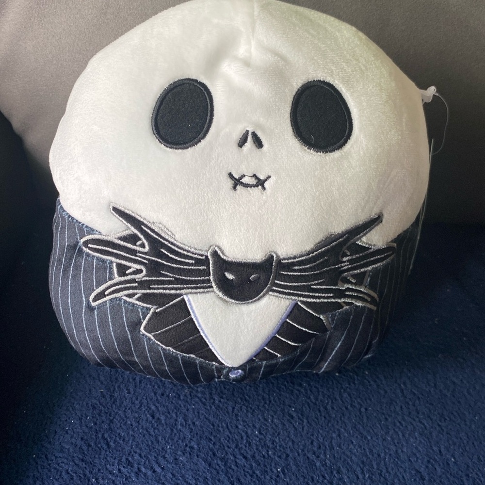 Squishmallows Original 8 inch Jack Skellington with Black suit - Picture 1 of 4